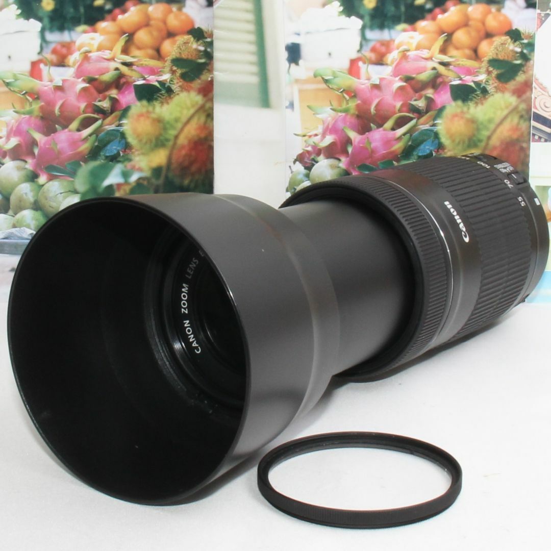 ❤️当店限定!!オマケ盛り沢山❤️Canon 55-250mm IS STM