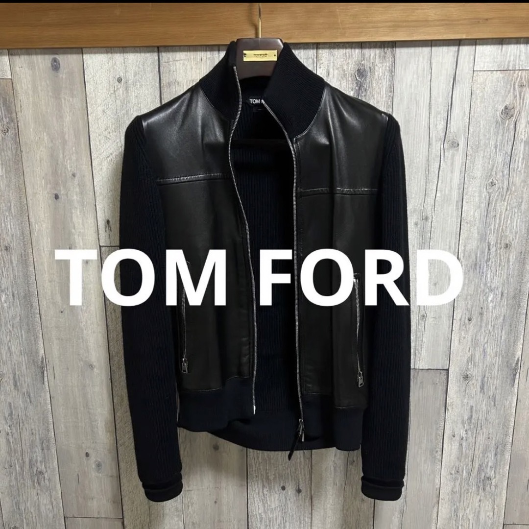 TOM FORD トムフォード レザージャケット 22AW