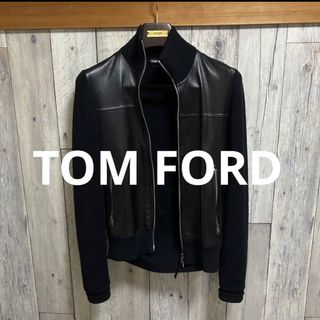 TOM FORD トムフォード レザージャケット 22AW