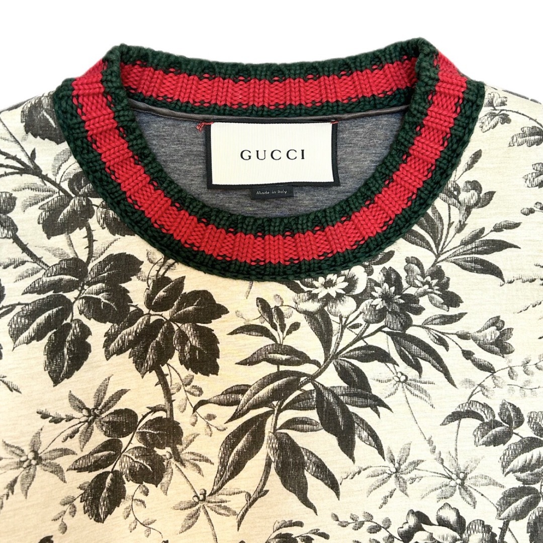 Gucci - 【美品】GUCCI グッチ ハーバリウム プリント スウェット