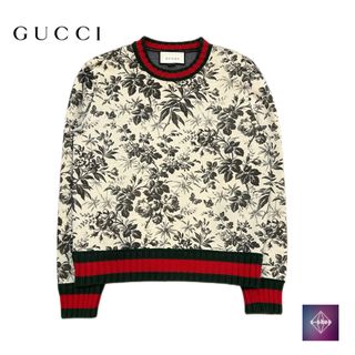 Gucci - 【美品】GUCCI グッチ ハーバリウム プリント スウェット