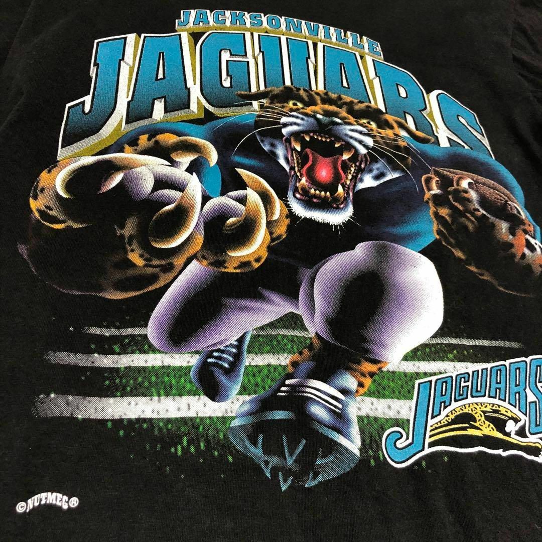 USA製 nutmeg NFL ジャガーズ 90s 1994年 プリントTシャツ 2