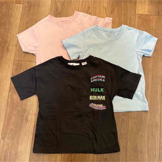 ムジルシリョウヒン(MUJI (無印良品))のZARA GU MUJI 半袖 110 3点セット(Tシャツ/カットソー)