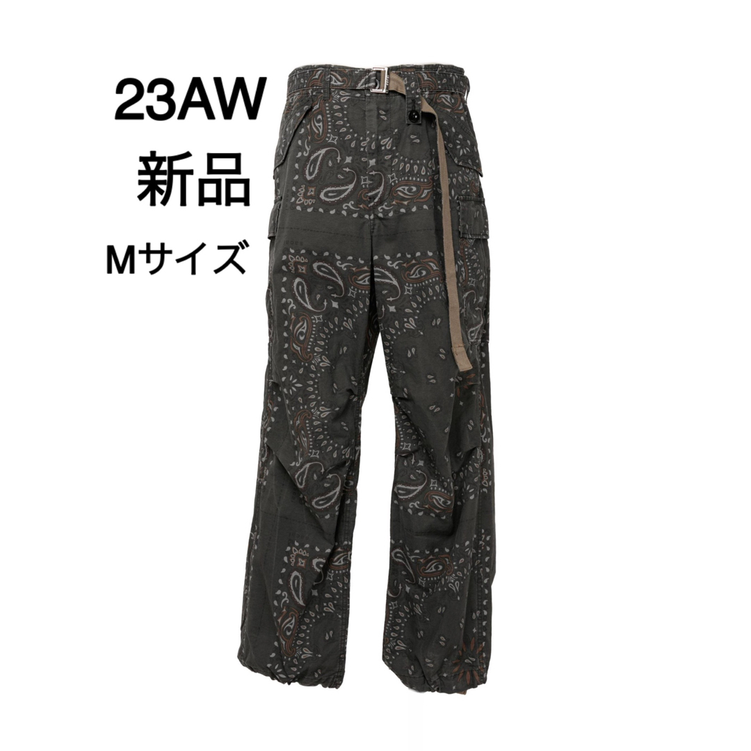 新品未使用 sacai Bandana print pants サカイ M