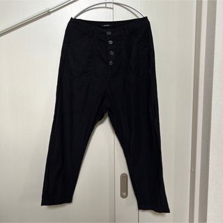 パドカレ(pas de calais)のパドカレ　パンツ　サルエル　ブラック　黒(サルエルパンツ)