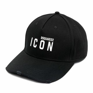 ディースクエアード(DSQUARED2)の送料無料 DSQUARED2 ディースクエアード BCM0413 05C04312 ブラック キャップ 帽子 ICON ロゴ(キャップ)