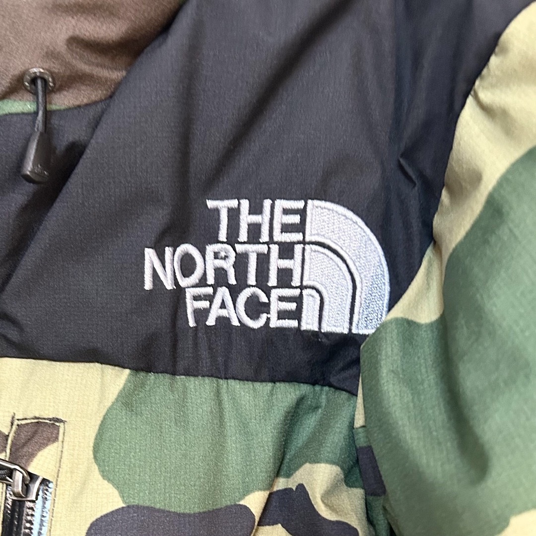 【美品】THE NORTH FACE ノースフェイス 迷彩 ダウンジャケット