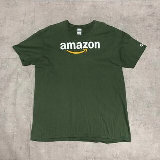 アマゾン(Amazon)のAmazon アマゾン オフィシャルプリントTシャツ グリーン サイズ2XL(Tシャツ/カットソー(半袖/袖なし))