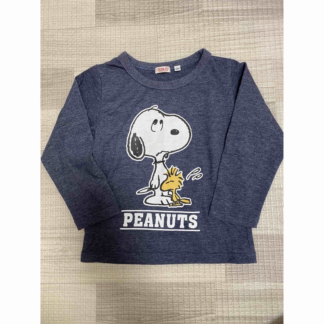 PEANUTS(ピーナッツ)のキッズロンT 100 キッズ/ベビー/マタニティのキッズ服男の子用(90cm~)(Tシャツ/カットソー)の商品写真