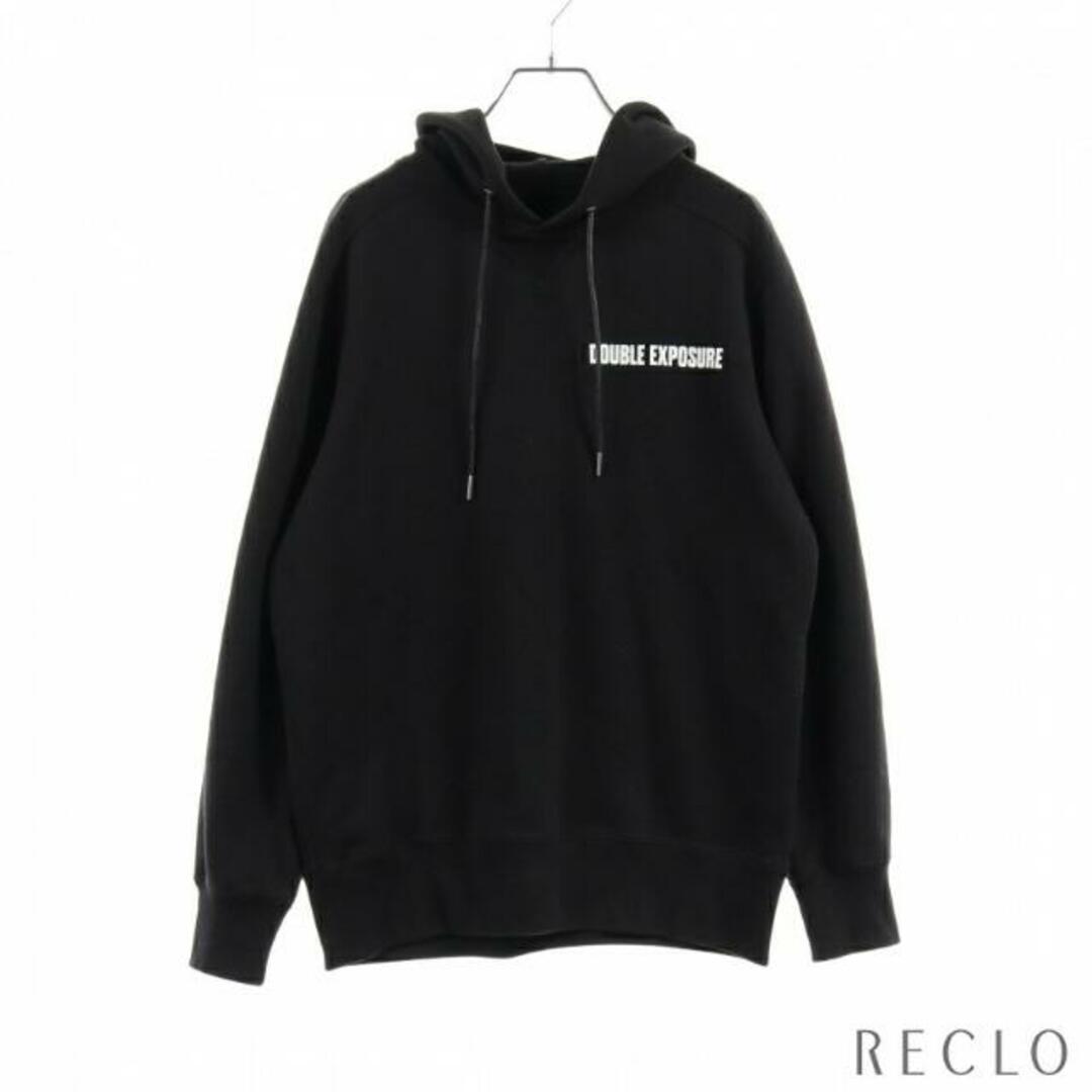 FILM CREW HOODIE プルオーバーパーカー ブラック ホワイト65cm身幅