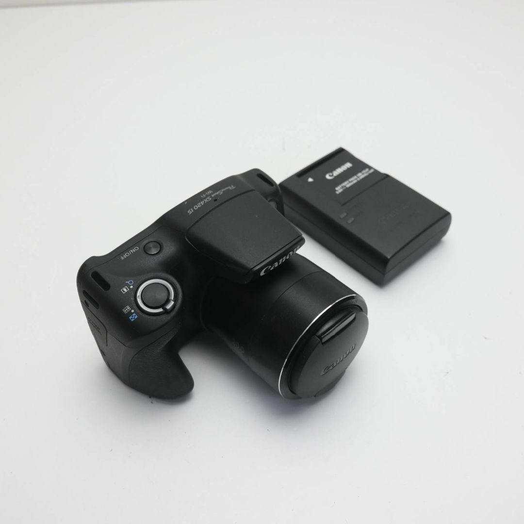 超美品 PowerShot SX420 IS ブラック - コンパクトデジタルカメラ