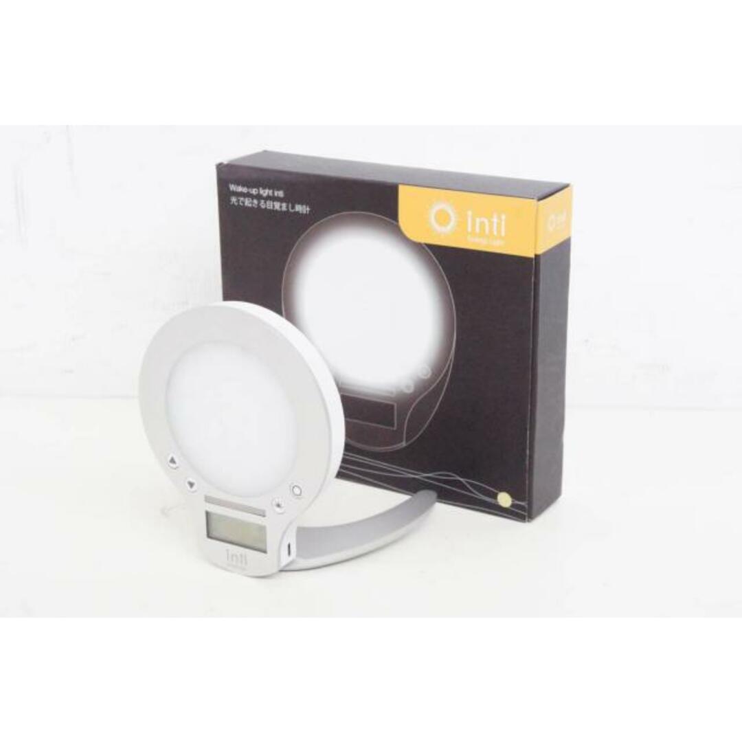 【中古】C インティ エナジーライト Wake-up light 光目覚まし時計 インテリア/住まい/日用品のインテリア小物(置時計)の商品写真