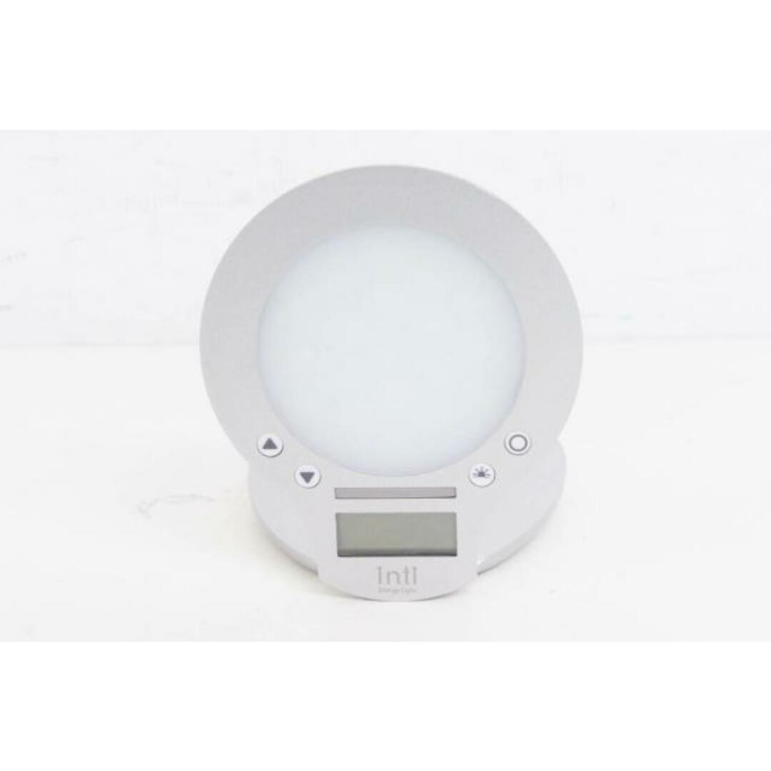 【中古】C インティ エナジーライト Wake-up light 光目覚まし時計 インテリア/住まい/日用品のインテリア小物(置時計)の商品写真