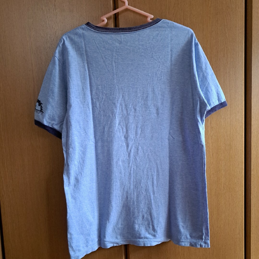 メンズ　Tシャツ(L)　オンワード樫山　トップス　半袖　爽やかブルー メンズのトップス(Tシャツ/カットソー(半袖/袖なし))の商品写真