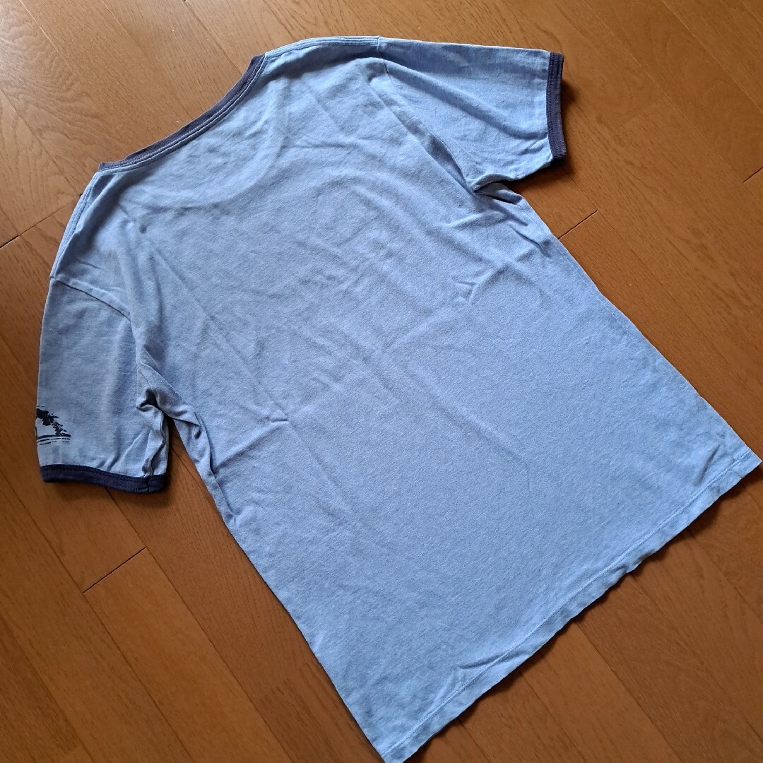 メンズ　Tシャツ(L)　オンワード樫山　トップス　半袖　爽やかブルー メンズのトップス(Tシャツ/カットソー(半袖/袖なし))の商品写真