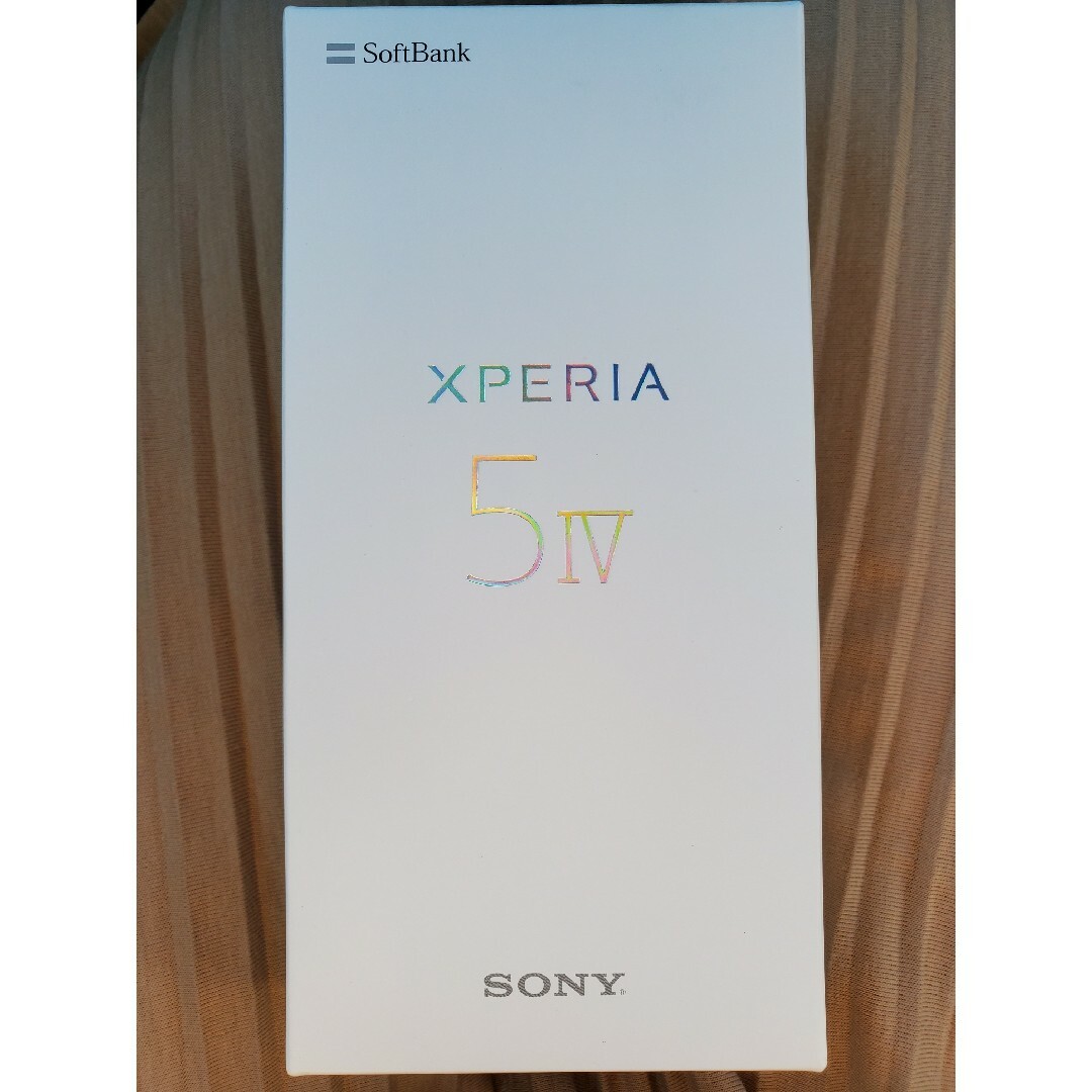 スマートフォン/携帯電話新品未使用　SONY Xperia 5 IV ブラック 128 GB