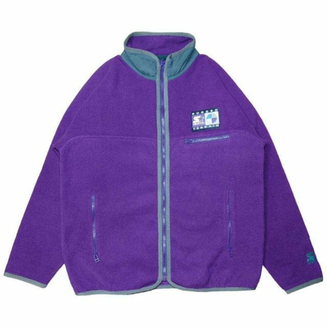 90s Starter Rugged フリースジャケット 古着 スターター