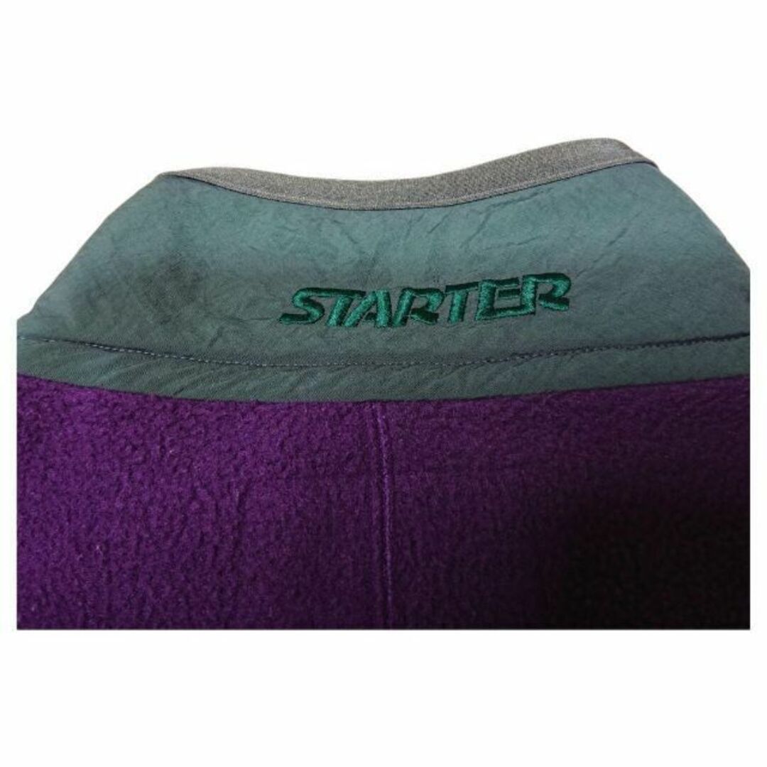 90s Starter Rugged フリースジャケット 古着 スターター