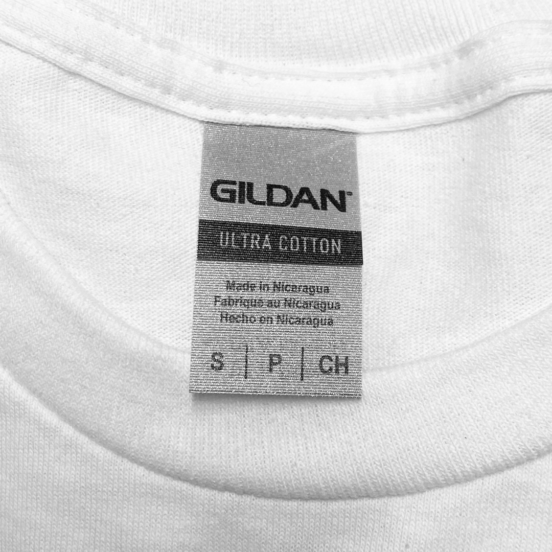 GILDAN(ギルタン)の【新品未使用】 ギルダン 6oz ウルトラコットン 無地ロンT 白黒2枚 S メンズのトップス(Tシャツ/カットソー(七分/長袖))の商品写真