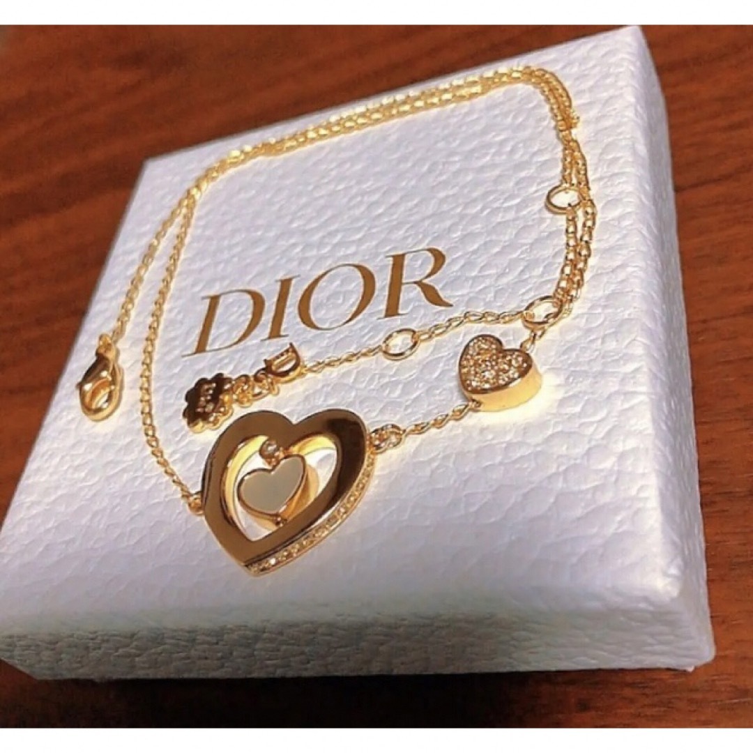 Dior ネックレス ゴールド ハート ディオール 可愛い