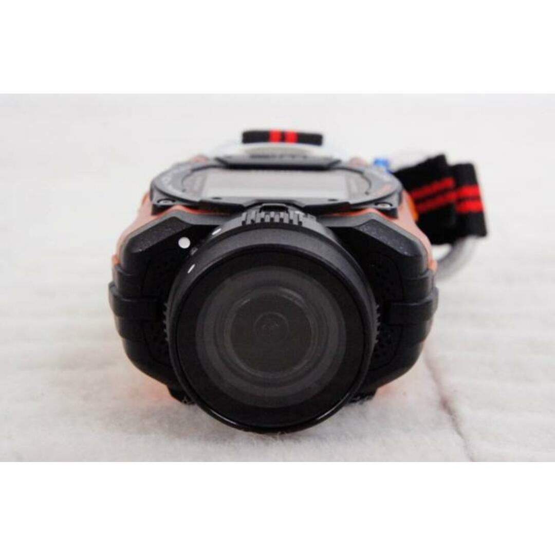 【中古】RICOHリコー 防水アクションカメラ WG-M1 オレンジ スマホ/家電/カメラのカメラ(コンパクトデジタルカメラ)の商品写真