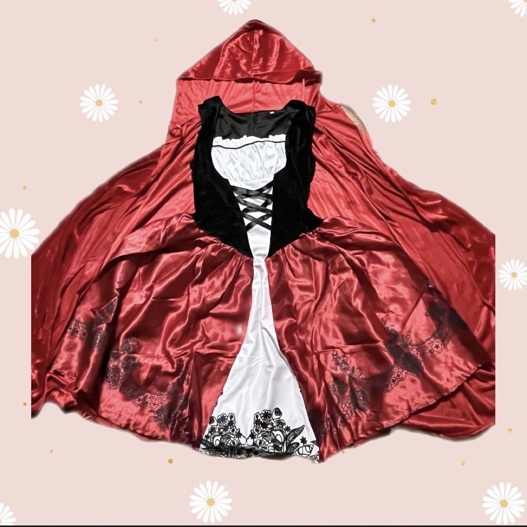 赤ずきん L コスプレ ハロウィン 仮装 衣装 魔女 レディース マントの通販 by momo's shop｜ラクマ