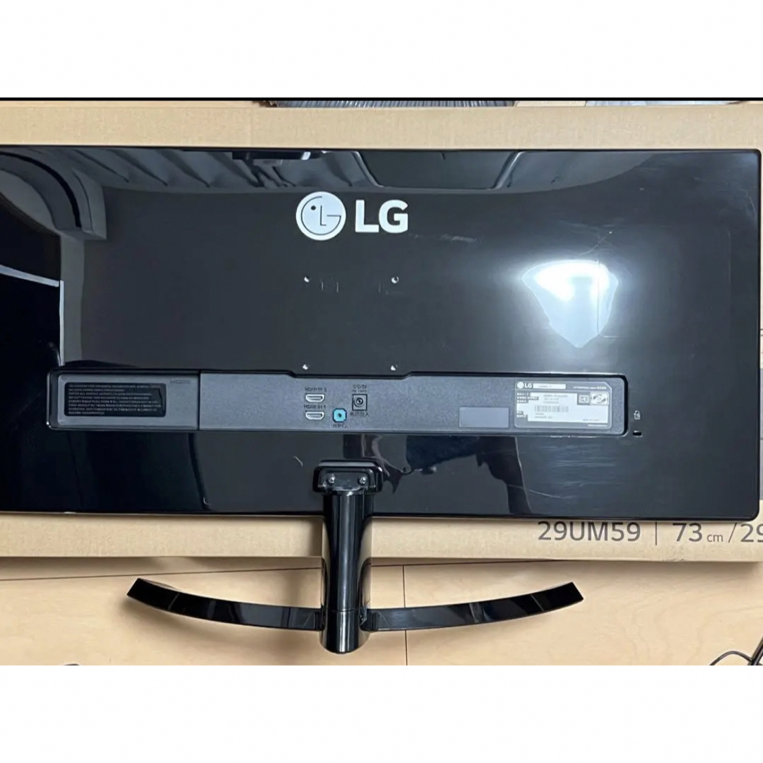 LG Electronics(エルジーエレクトロニクス)のLG ウルトラワイドモニター（29UM59-P）IPS 非光沢 スマホ/家電/カメラのPC/タブレット(ディスプレイ)の商品写真