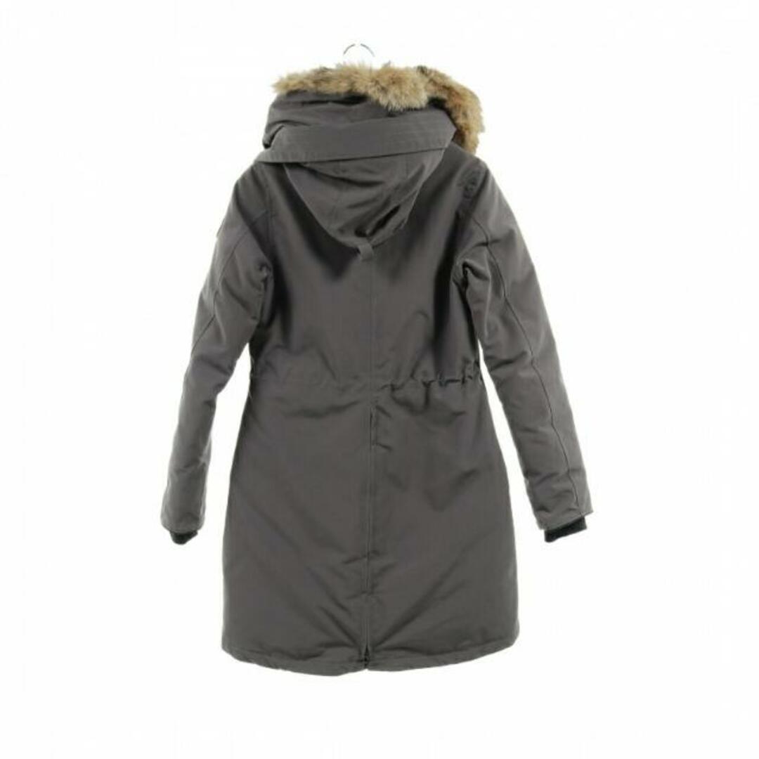 CANADA GOOSE(カナダグース)のROSSCLAIR PARKA BLACK LABEL ロスクレア ダウンコート グレー レディースのジャケット/アウター(ダッフルコート)の商品写真