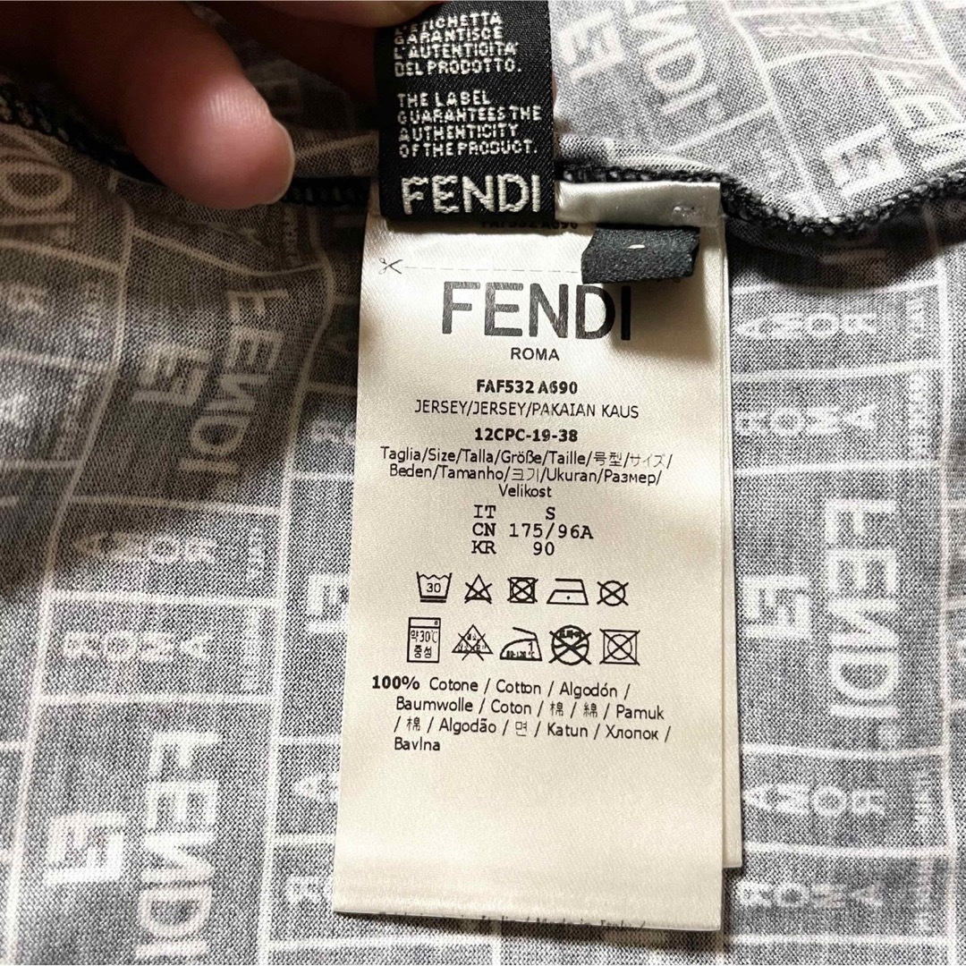 FENDI メンズ Tシャツ size S