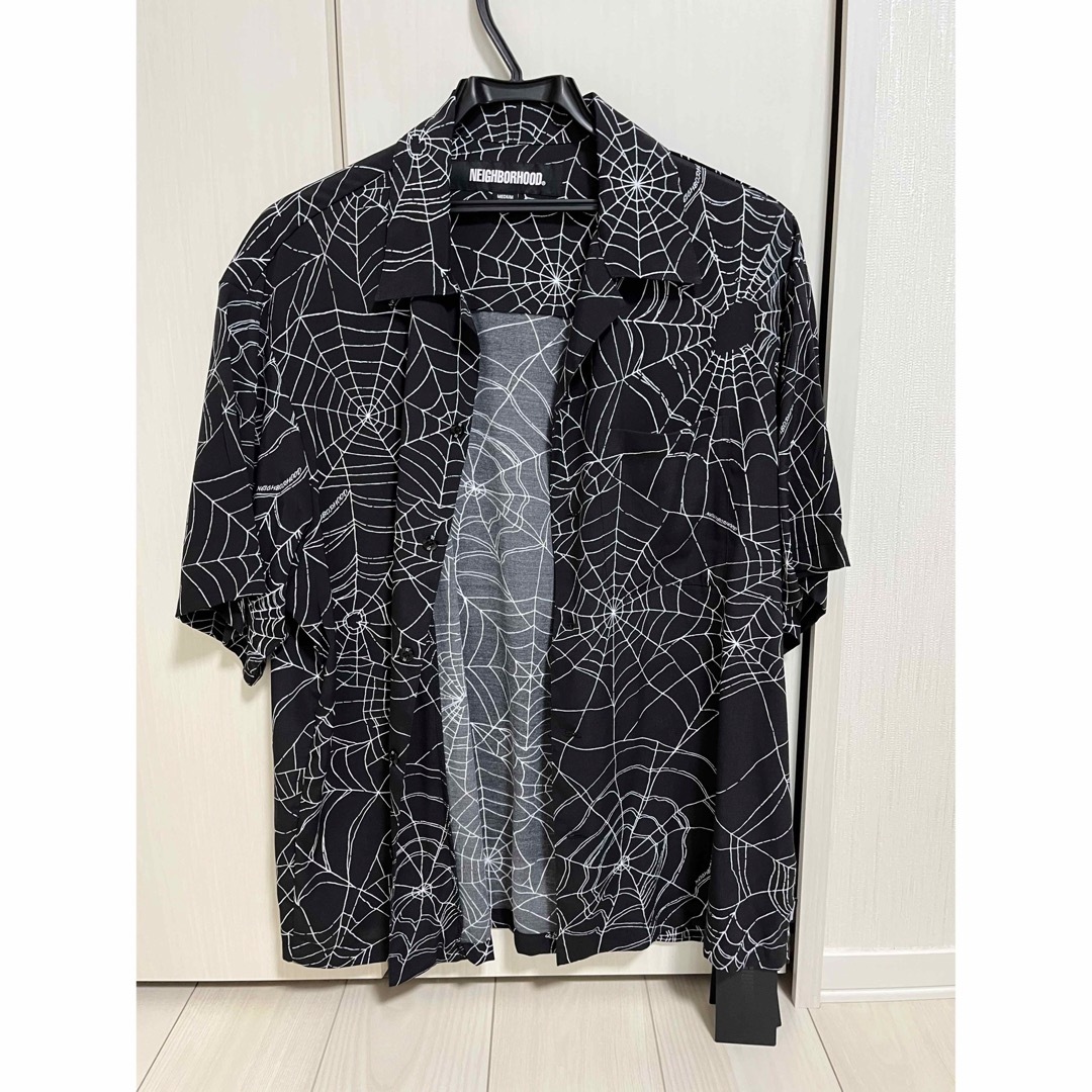 neighborhood スパイダーウェブ アロハシャツ 新品未使用