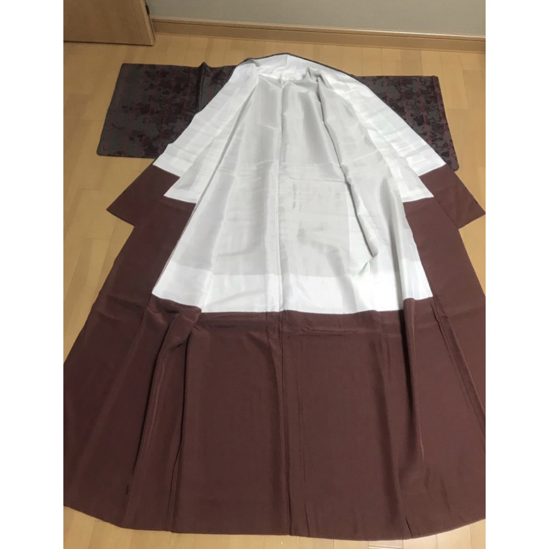 HIROKO KOSHINO(ヒロココシノ)のスモールサイズ　ヒロココシノ　葡萄模様小紋 レディースの水着/浴衣(着物)の商品写真