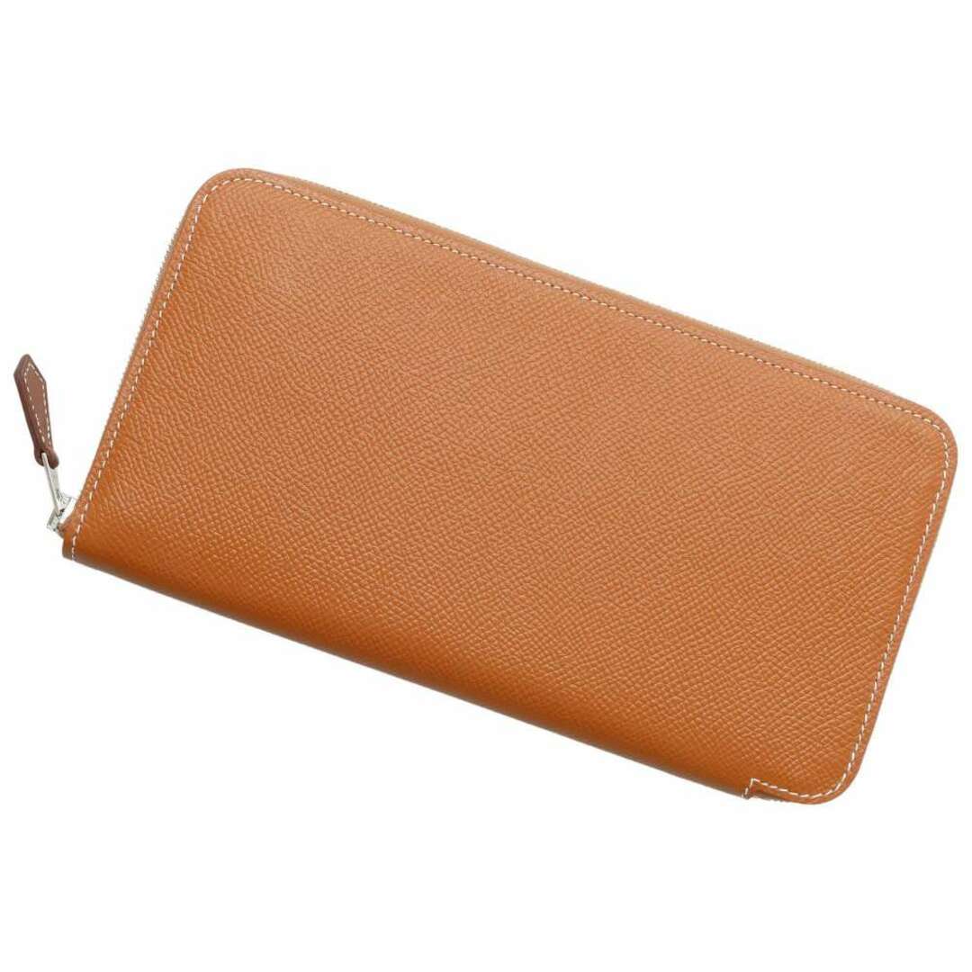 エルメス 長財布 アザップロング シルクイン ゴールド/シルバー金具