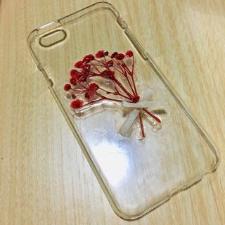 ☆押し花＊iPhoneケース☆(スマホケース)