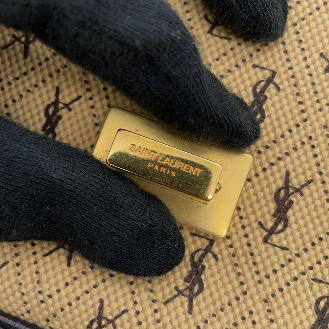 サンローランパリ ショルダーバッグ モノグラム・サンローラン オールオーバー 585007 SAINT LAURENT PARIS 黒 6