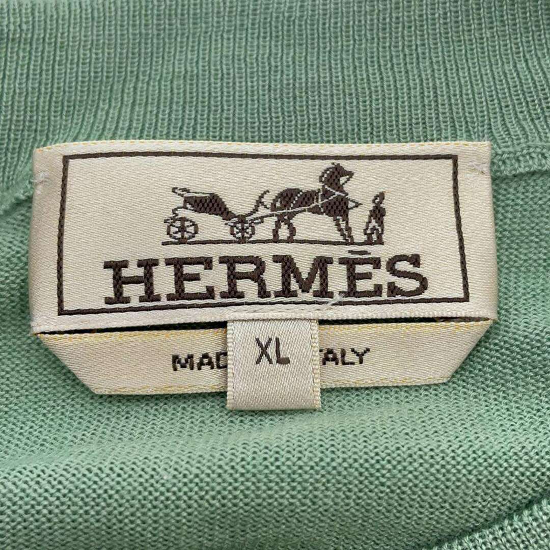 Hermes - エルメス ニットカシミヤ シルク メンズサイズXL HERMES