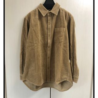 アングリッド(Ungrid)の新品 コーデュロイビッグシャツ(シャツ/ブラウス(長袖/七分))