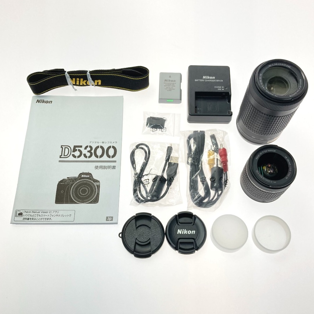 Nikon - Nikon ニコン デジタル一眼レフカメラ D5300 ダブルズーム