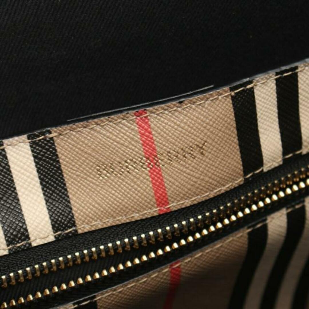 BURBERRY(バーバリー)のアイコンストライプ ショルダーバッグ トートバッグ PVC レザー ベージュ マルチカラー レディースのバッグ(トートバッグ)の商品写真