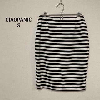 チャオパニック(Ciaopanic)のCIAOPANIC ボーダータイトスカート S(ひざ丈スカート)