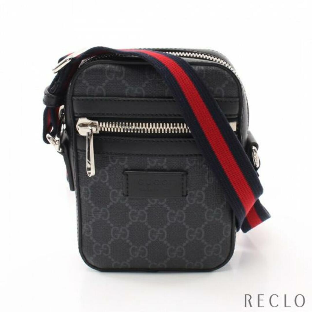 Gucci - GGスプリーム メッセンジャーバッグ ウェブストライプ