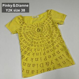Pinky&Dianne - ピンキーアンドダイアン Tシャツ チビT Y2K 古着
