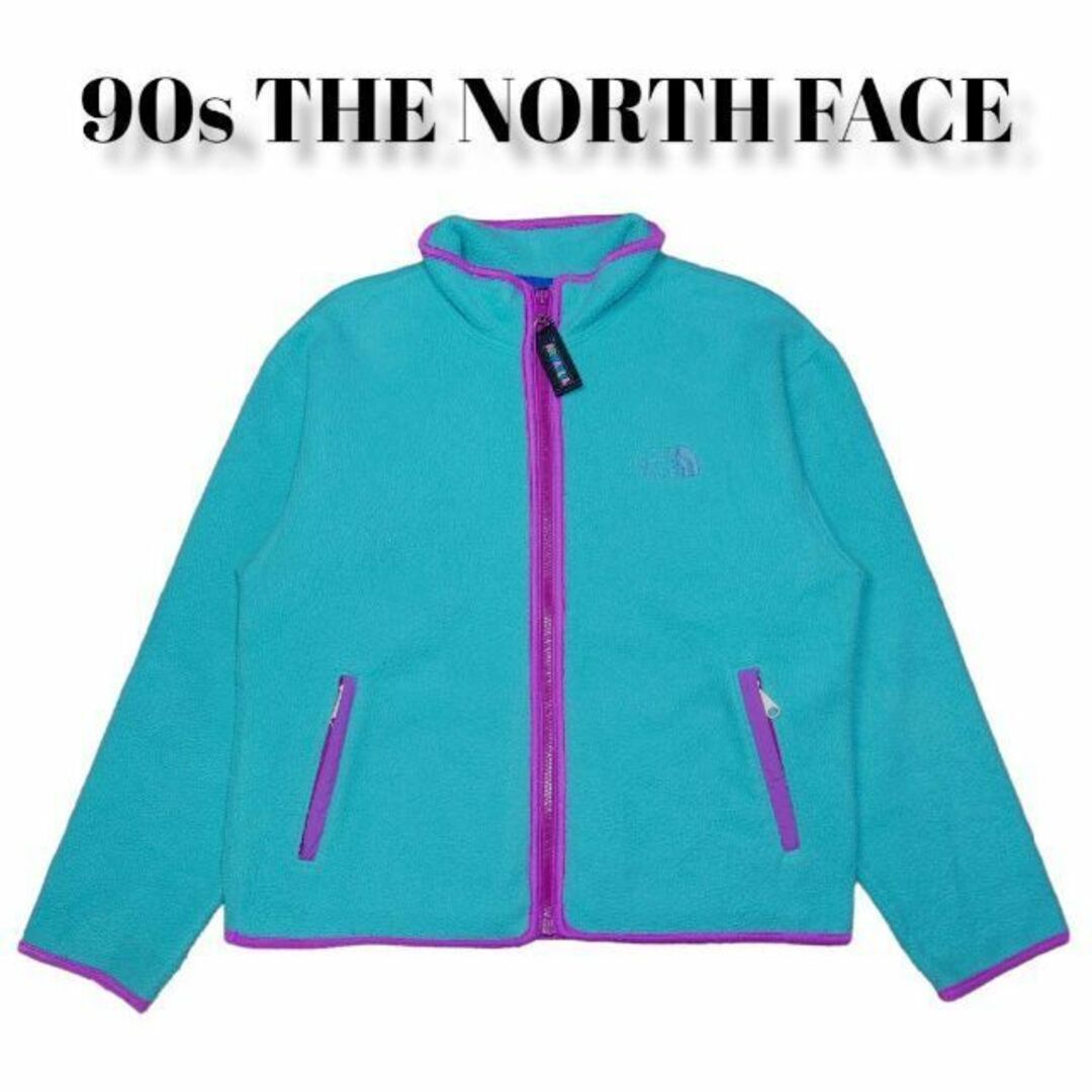 90s THE NORTH FACE フリースジャケット  ノースフェイス