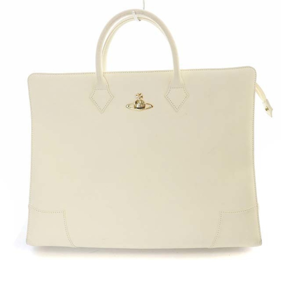 Vivienne Westwood - ヴィヴィアンウエストウッド ハンドバッグ オーブ アイボリー /MF ■OS