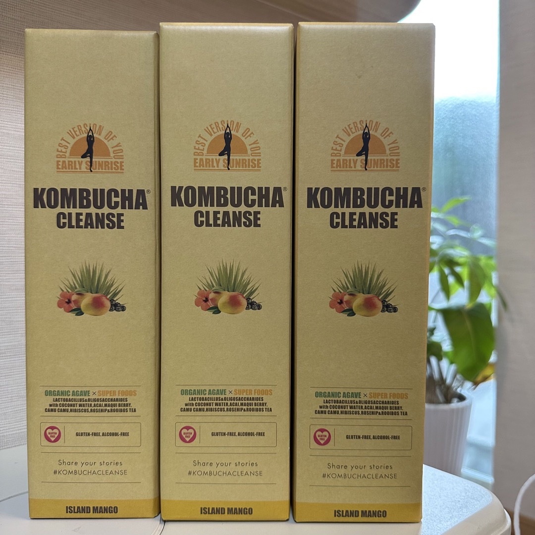 Konbucha cleanse　コンブチャ