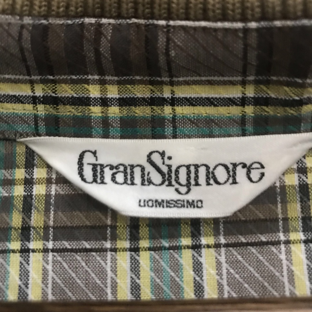 GranSignore  グランシニョーレ 半袖 プルオーバー シャツ レトロ メンズのトップス(Tシャツ/カットソー(半袖/袖なし))の商品写真