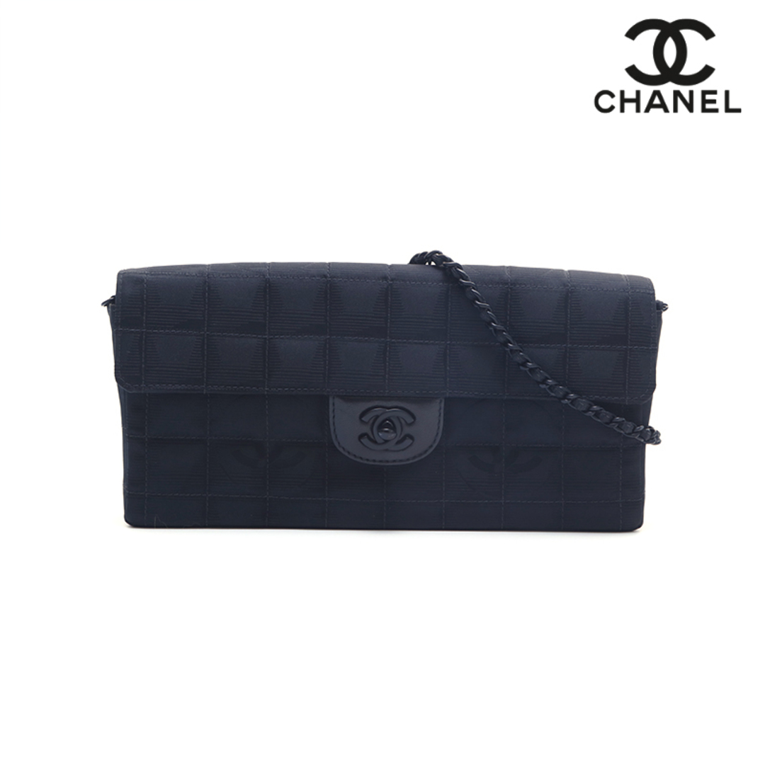 シャネル CHANEL ニュートラベルライン チョコバー チェーン ショルダーバッグ