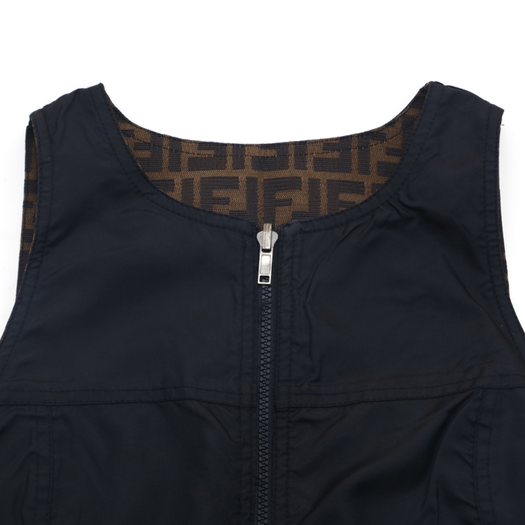 FENDI - フェンディ FENDI ズッカ柄 ノースリーブ ワンピース ベストの