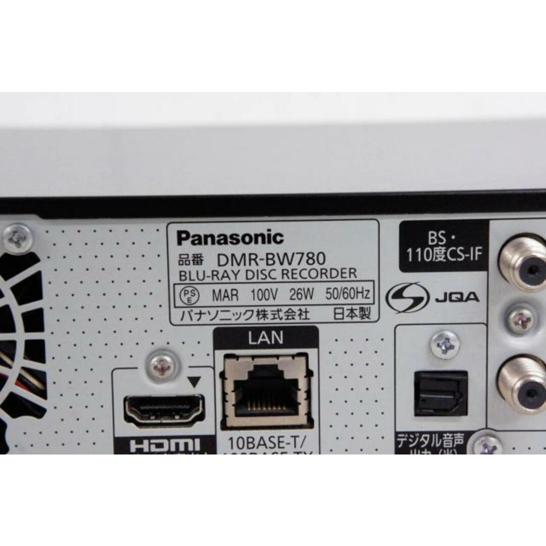 DMR-BW780  2番組同時録画可能　500GB 　新品リモコン　付属品付き