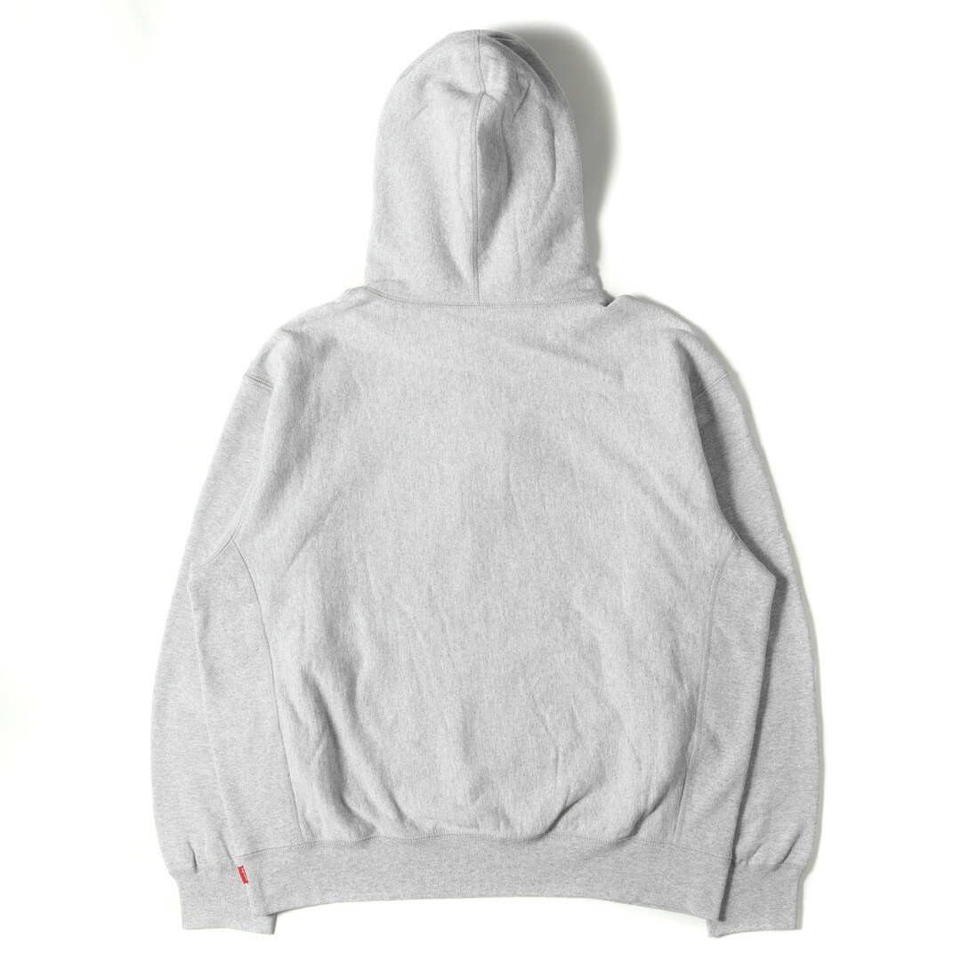 supreme パーフォレーテッドレザーフーデッドスウェットシャツ M パーカー