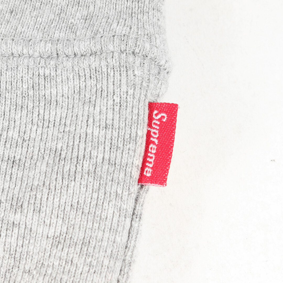 supreme パーフォレーテッドレザーフーデッドスウェットシャツ M パーカー